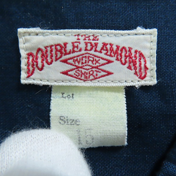 実際に弊社で買取させて頂いたTHE REAL McCOY’S/リアルマッコイズ DOUBLE DLAMOND 長袖 シャツ/15の画像 2枚目