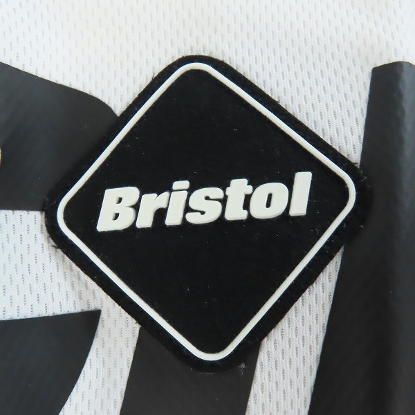 実際に弊社で買取させて頂いたF.C.Real Bristol/エフシーレアルブリストル STRADDLE LOGO S/S TOUR TEE Tシャツ FCRB-192036 /XLの画像 4枚目