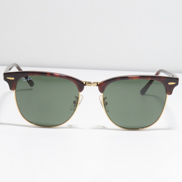 実際に弊社で買取させて頂いたRay-Ban/レイバン CLUB MASTER/クラブマスター サングラス/アイウェア RB3016F W0366の画像 1枚目