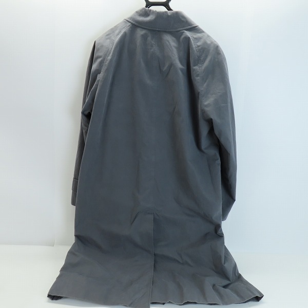 実際に弊社で買取させて頂いたBurberrys/バーバリーズ 裏地チェック柄ステンカラーコート の画像 1枚目