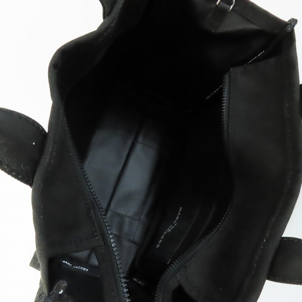 実際に弊社で買取させて頂いたMARC JACOBS/マークジェイコブス THE TOTE BAG 2WAY キャンバス トートバッグ/ショルダーバッグ M0016161の画像 3枚目