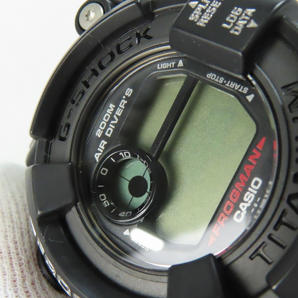 実際に弊社で買取させて頂いたG-SHOCK/Gショック FROGMAN/フロッグマン DW-8200Z-1T【動作未確認】の画像 4枚目