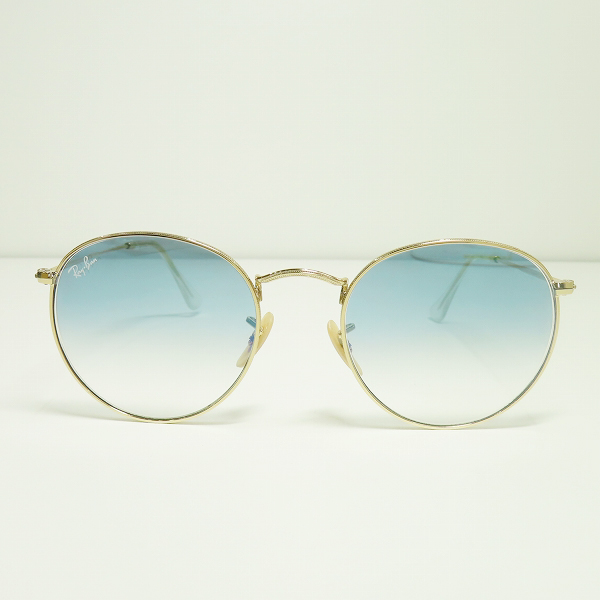 実際に弊社で買取させて頂いたRay-Ban/レイバン ROUND METAL/ラウンドメタル サングラス/アイウェア RB3447-N 001/3Fの画像 1枚目