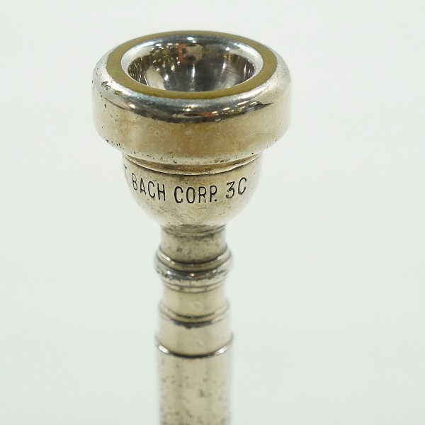 実際に弊社で買取させて頂いたVincent Bach/ヴィンセントバック 3C トランペット用 マウスピースの画像 3枚目