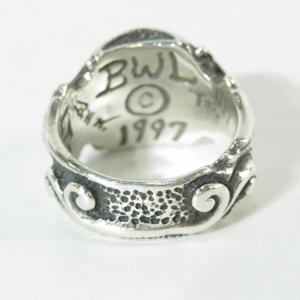 実際に弊社で買取させて頂いたBWL/Bill Wall Leather/ビルウォールレザー Gothic Cross/ゴシッククロス リング/23.5号の画像 3枚目