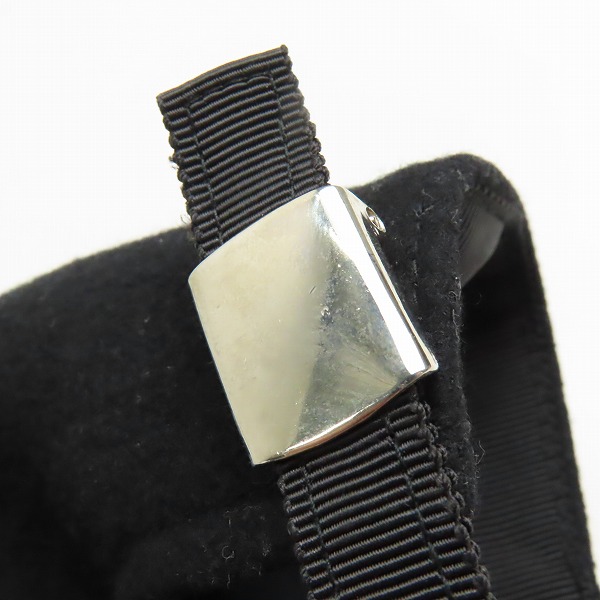 実際に弊社で買取させて頂いたsacai×KAWS/サカイ×カウズ 刺繍 Melton cap/メルトンキャップ 21-0289S/1の画像 6枚目