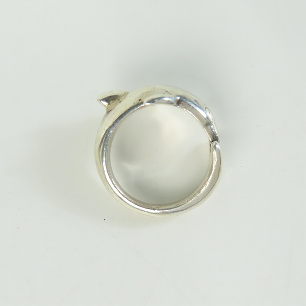 実際に弊社で買取させて頂いたHOLLYWOOD RANCH MARKET/ハリウッドランチマーケット ドルフィン/イルカ リング /11号の画像 5枚目