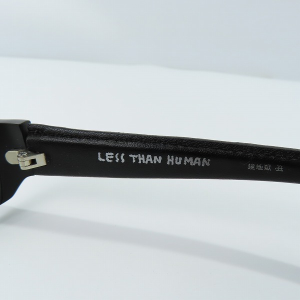 実際に弊社で買取させて頂いたLESS THAN HUMAN/レスザンヒューマン 乱歩地獄 眼鏡/メガネフレーム/アイウェアの画像 5枚目