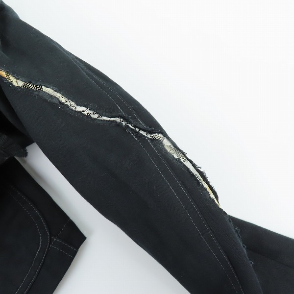 実際に弊社で買取させて頂いたUNDERCOVER/アンダーカバー 05SS BUT BEAUTIFU2 レース切り替え/目玉ボタン 5S69-J5/1の画像 7枚目