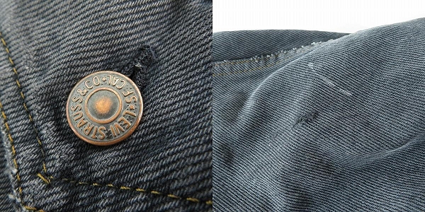 実際に弊社で買取させて頂いたUNDERCOVER×Levis/アンダーカバー×リーバイス HYBRID TRACKER MODS COAT 再構築モッズコート A5223 0001/XLの画像 8枚目