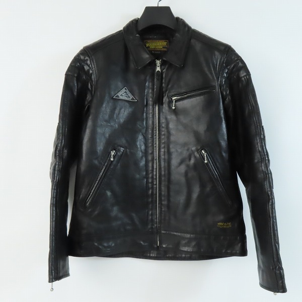 実際に弊社で買取させて頂いたNEIGHBORHOOD/ネイバーフッド 12AW Vincent / BL-JKT レザー ライダース ジャケット 122CCNH-JKM02/S