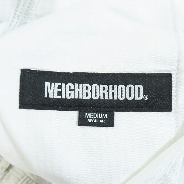 実際に弊社で買取させて頂いたNEIGHBORHOOD/ネイバーフッド 22AW WHITE PAINTER PT/ホワイト ペインター パンツ 222YTNH-PTM03/Mの画像 5枚目