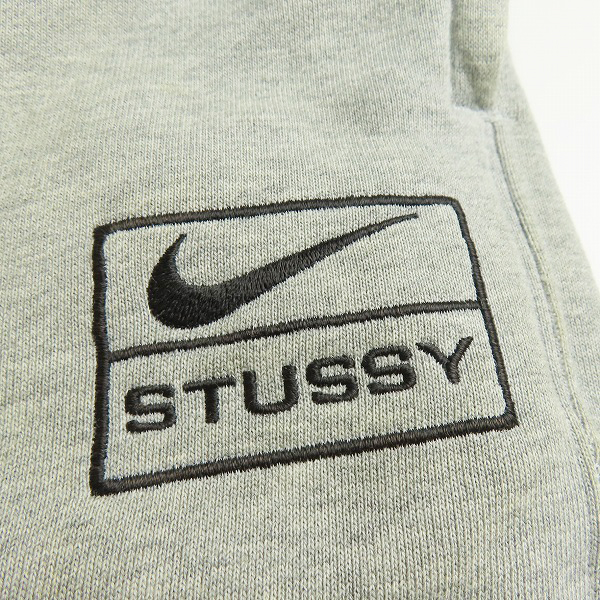 実際に弊社で買取させて頂いたNIKE×STUSSY/ナイキ×ステューシー 20SS NRH BR FLEECE PANTSフリースパンツ スウェットパンツ CT4312-063/Mの画像 4枚目