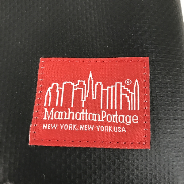 実際に弊社で買取させて頂いたManhattan Portage/マンハッタンポーテージ サコッシュバッグ ショルダーバッグ ブラックの画像 4枚目