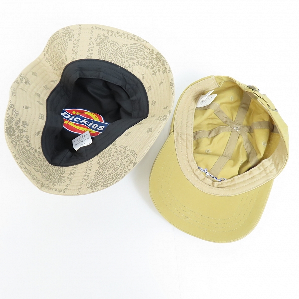 実際に弊社で買取させて頂いたChampion/チャンピオン Dickies/ディッキーズ バケットハット/キャップ 2点セットの画像 3枚目