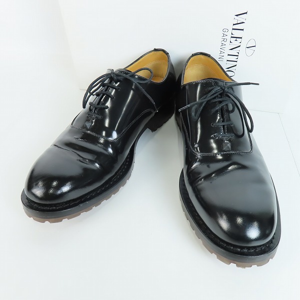 実際に弊社で買取させて頂いたVALENTINO GARAVANI/ヴァレンティノガラヴァーニ レザー ビジネスシューズ/ドレスシューズ 846 /42