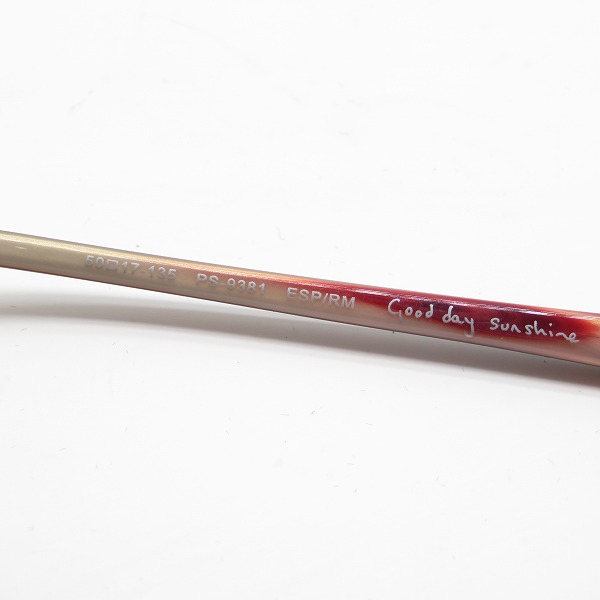 実際に弊社で買取させて頂いたPaul Smith/ポールスミス メガネフレーム アイウェア PS-9381の画像 6枚目