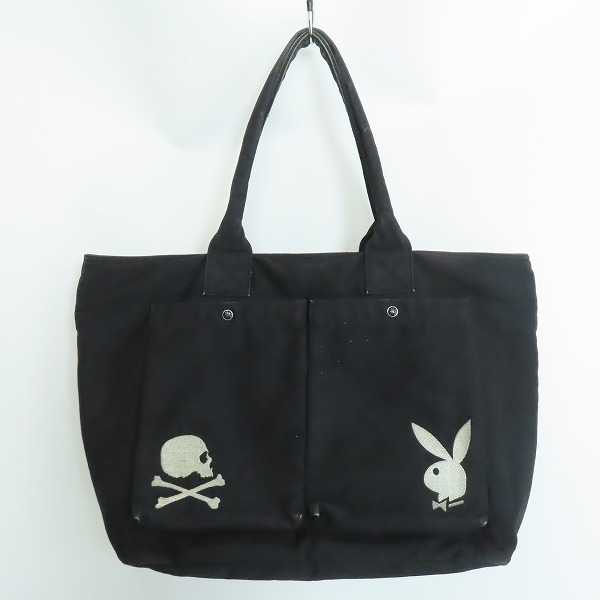 実際に弊社で買取させて頂いたmastermind JAPAN×PLAYBOY/マスターマインドジャパン×プレイボーイトートバッグ