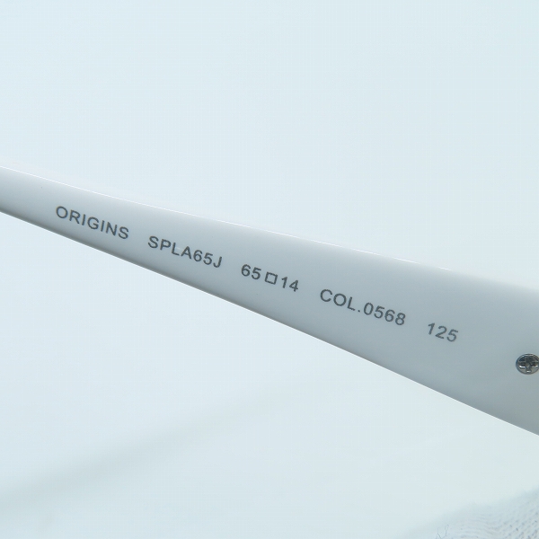 実際に弊社で買取させて頂いたPOLICE/ポリス アイウェア/サングラス ORIGINS SPLA65Jの画像 5枚目