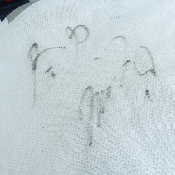 実際に弊社で買取させて頂いたZETT×BEAMS/ゼット×ビームス NPBマーク 東京ヤクルトスワローズ ホーム ユニフォーム #19 石川雅規/Oの画像 7枚目