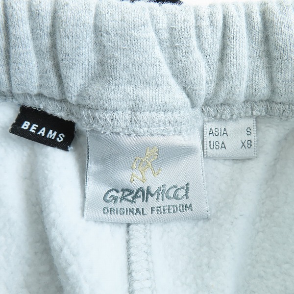 実際に弊社で買取させて頂いたGRAMICCI×beams/グラミチ×ビームス スウェットパンツ GMP2-F1007/Sの画像 3枚目