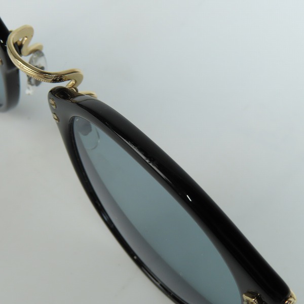 実際に弊社で買取させて頂いたOLIVER PEOPLES/オリバーピープルズ Limited Edition 雅 度入り メガネフレーム/アイウェア 505の画像 7枚目