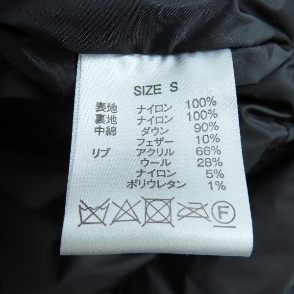 実際に弊社で買取させて頂いたglamb×NANGA/グラム×ナンガ Celsius down JKT ダウンジャケット GB0320 / JKT13 Sの画像 4枚目