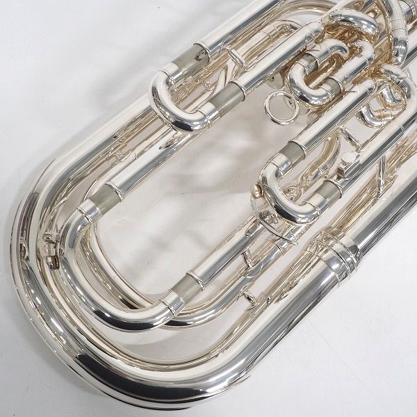 実際に弊社で買取させて頂いた★YAMAHA/ヤマハ NEO YBH-831S バリトン 3ピストン 銀メッキ仕上 ハードケース付の画像 5枚目