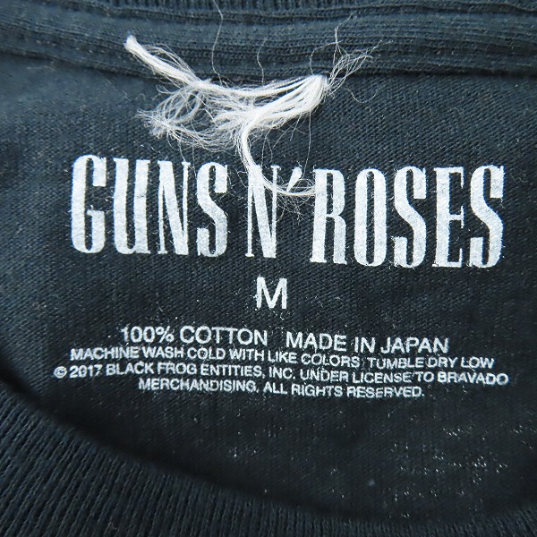 実際に弊社で買取させて頂いたGUNS N' ROSES/ガンズアンドローゼズ バンドTシャツ/バンT/ツアーTシャツ 3点セットの画像 2枚目
