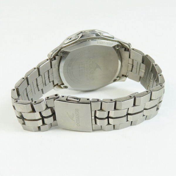 実際に弊社で買取させて頂いたCASIO/カシオ OCEANUS/オシアナス マンタ タフソーラー/電波 腕時計 OCW-S1400-1AJFの画像 2枚目