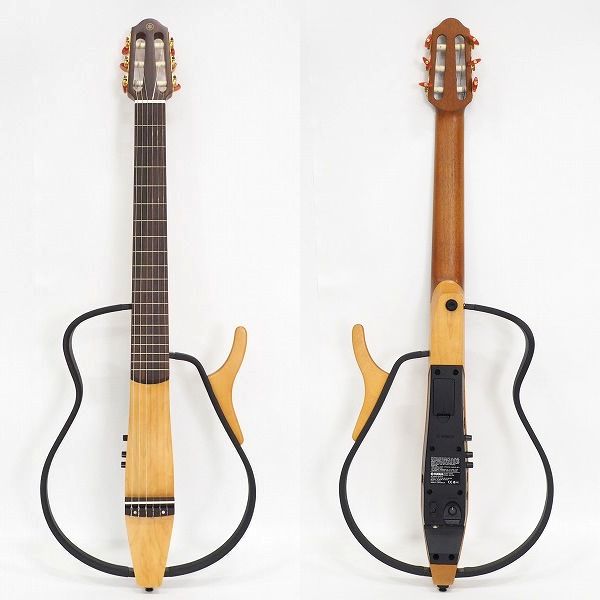 実際に弊社で買取させて頂いた★YAMAHA/ヤマハ SLG-100N サイレントギター クラシックギター ACアダプター・ソフトケース付の画像 2枚目