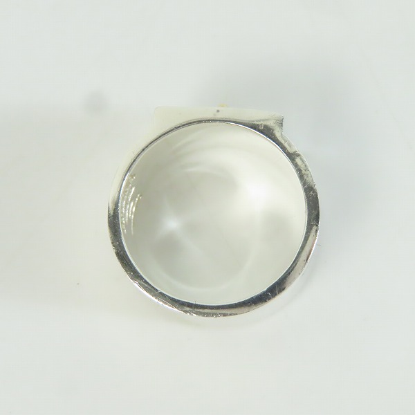 実際に弊社で買取させて頂いたARIZONA FREEDOM/アリゾナフリーダム 放射 リング K18×SV R-79c 20-21.5号の画像 5枚目