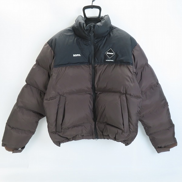 実際に弊社で買取させて頂いたF.C.Real Bristol/エフシーレアルブリストル 23AW STAND COLLAR DOWN JACKET/スタンドカラー ダウンジャケット FCRB-232030/S