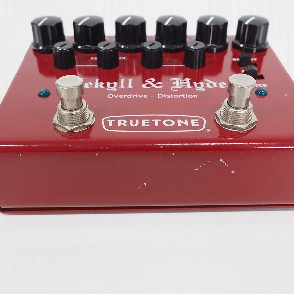 実際に弊社で買取させて頂いたTRUE TONE/トゥルートーン V3 Jekyll & Hyde オーバードライブ + ディストーション エフェクター【動作確認済】の画像 2枚目