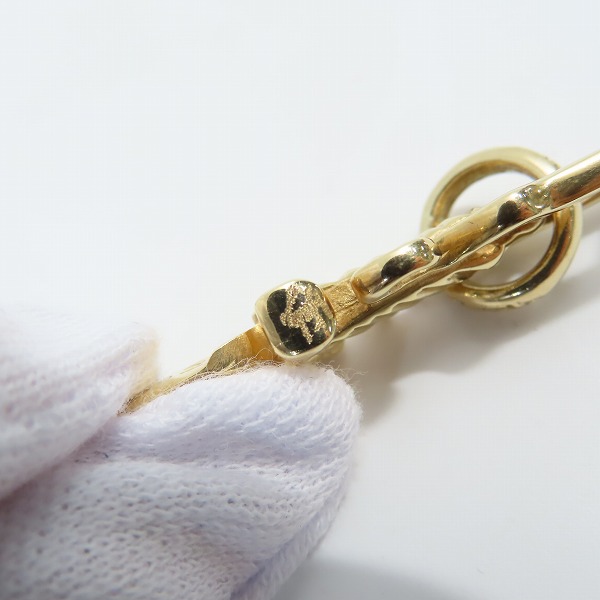 実際に弊社で買取させて頂いたSTANLEY GUESS/スタンリーゲス GUESS WORKS/ゲスワークス 18k ダガー ペンダントトップ/ネックレスチャームの画像 7枚目