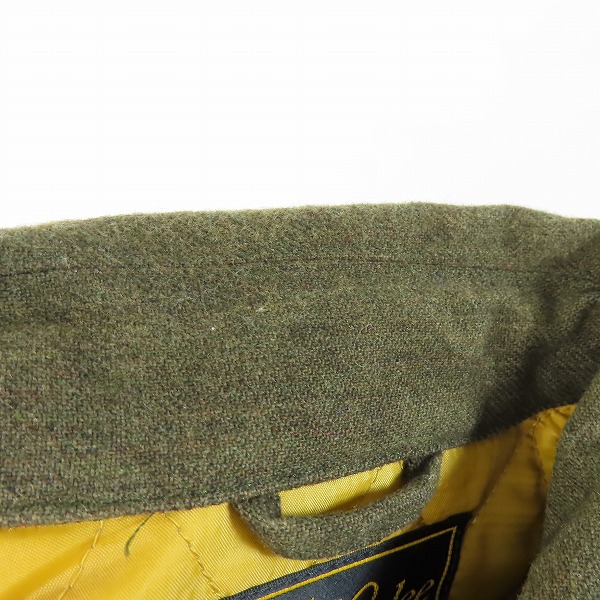 実際に弊社で買取させて頂いたCALEE/キャリー 裏地キルティング ウール ジップアップジャケット Mの画像 6枚目