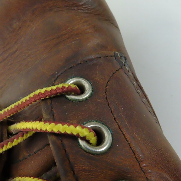 実際に弊社で買取させて頂いたRED WING/レッドウィング アイリッシュセッター プレーントゥ ブーツ 9111/9.5Dの画像 8枚目