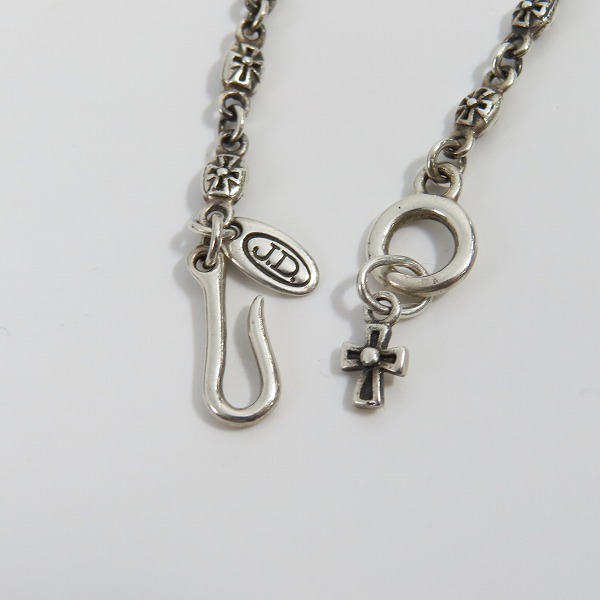 実際に弊社で買取させて頂いたJustin Davis/ジャスティンデイビス ヘビークロスチェーン ネックレスの画像 2枚目