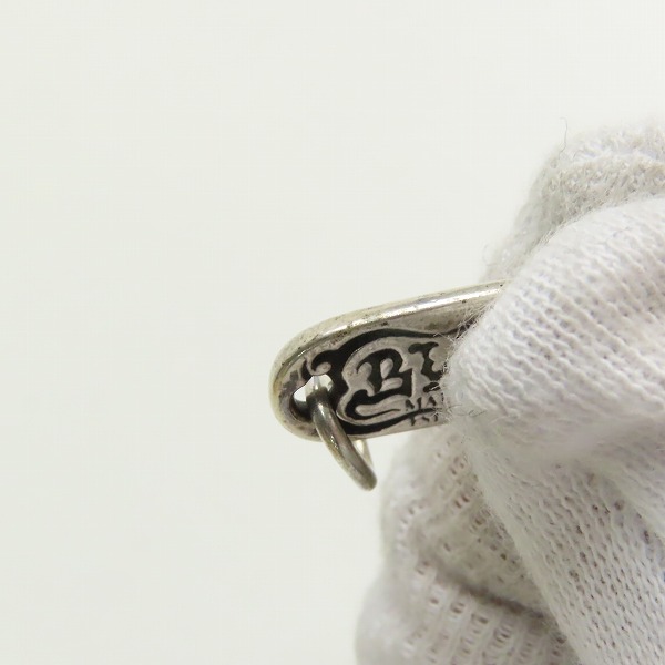 実際に弊社で買取させて頂いたBWL/ Bill Wall Leather/ビルウォールレザー ロゴプレートペンダントトップの画像 5枚目