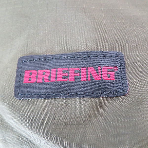 実際に弊社で買取させて頂いたBRIEFING/ブリーフィング ショルダーバッグ カーキの画像 4枚目