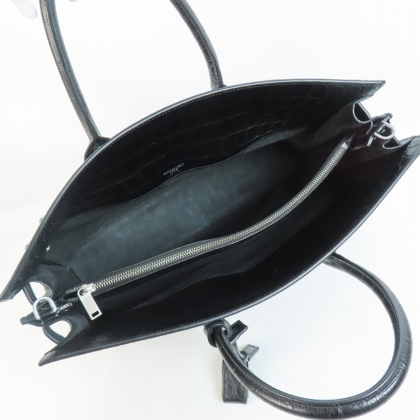 実際に弊社で買取させて頂いたSAINT LAURENT PARIS/サンローランパリ サックドジュール スープルトートバッグの画像 3枚目