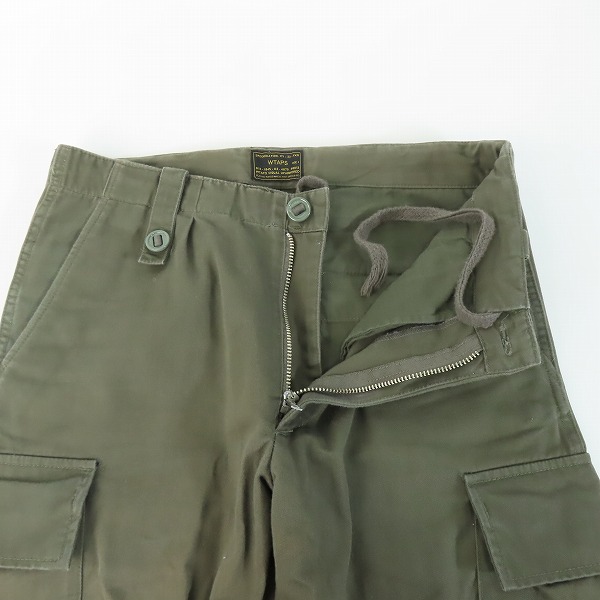 実際に弊社で買取させて頂いたWTAPS/ダブルタップス JUNGLE ENGLAND トラウザーパンツ 152LTDT-PTM01/1の画像 2枚目