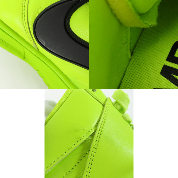 実際に弊社で買取させて頂いたNIKE×AMBUSH/ナイキ×アンブッシュ DUNK HIGH "FLASH LIME" ダンクハイ フラッシュライム CU7544-300 26.5の画像 6枚目