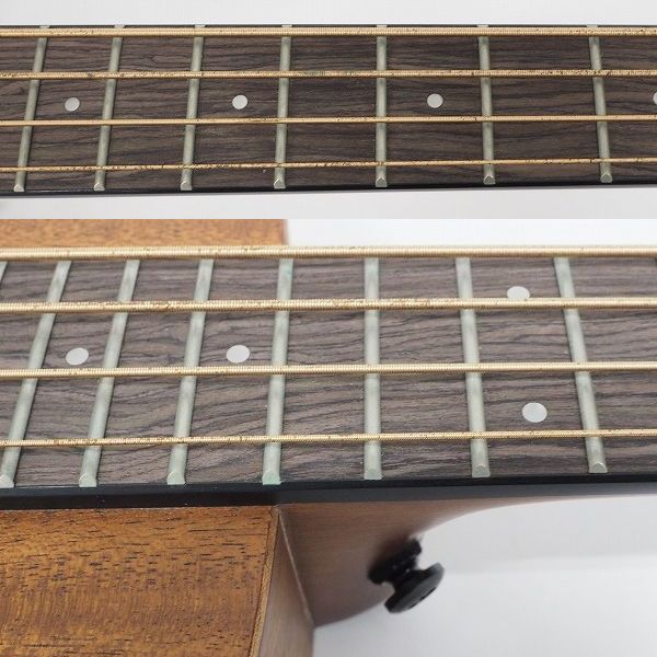 実際に弊社で買取させて頂いた☆Bacchus/バッカス BAB-660 MAHO ミニエレアコベース/4弦エレキベース ギグケース付の画像 3枚目