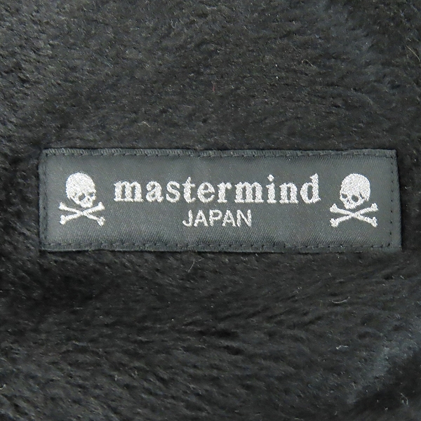 実際に弊社で買取させて頂いたmastermind JAPAN/マスターマインドジャパン 11AW/mindblow期 シルク100% ジップパーカー スカル刺繍 MZ-BL07-41/Lの画像 6枚目