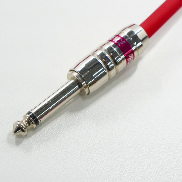 実際に弊社で買取させて頂いたProvidence/プロヴィデンス LE501 3.0m S/S RED 楽器用 シールド ギターシールド ベースシールドの画像 1枚目