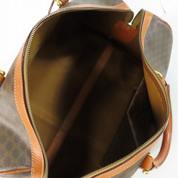 実際に弊社で買取させて頂いたCELINE/セリーヌ マカダム柄 ヴィンテージ ボストン ハンドバッグ M12の画像 3枚目