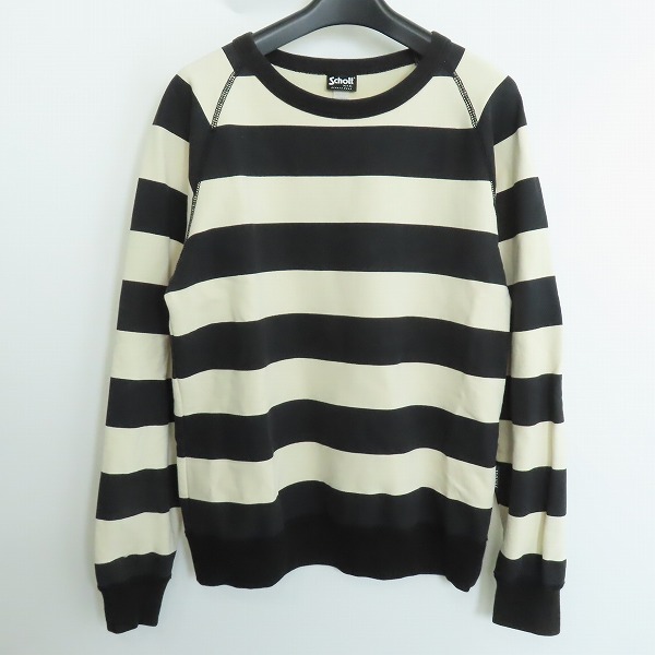 実際に弊社で買取させて頂いたSchott/ショット ボーダー スウェットシャツ トレーナー/M
