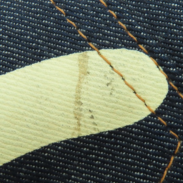 実際に弊社で買取させて頂いたEVISU/エヴィス デニム カモメ プリント メッセンジャー/ショルダーバッグの画像 8枚目