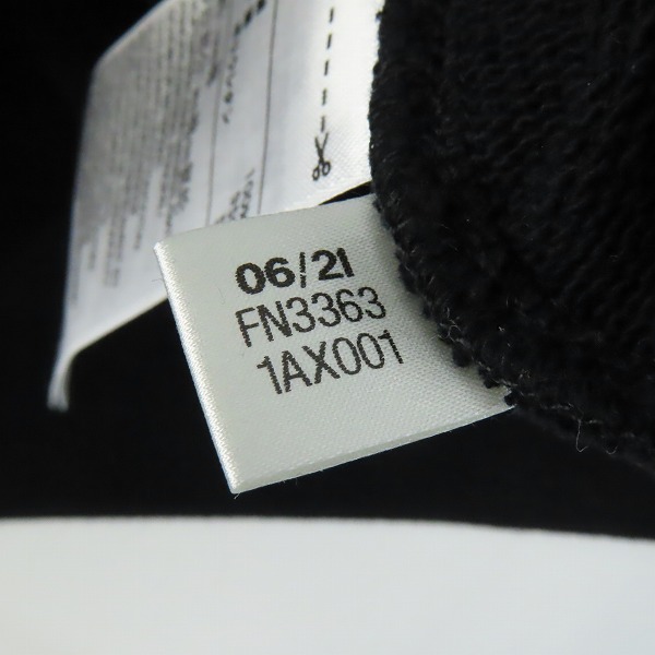 実際に弊社で買取させて頂いたY-3/ワイスリー Yohji Yamamoto×adidas/ヨウジヤマモト×アディダス 20SS BACK LOGO FULL-ZIP HOODIE パーカー FN3363/XSの画像 5枚目